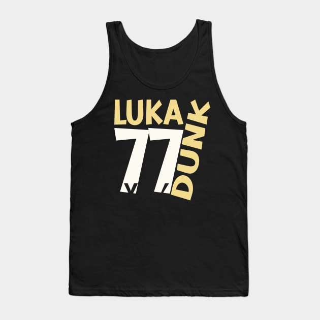 Luka Dunk and 77 Tank Top by kiluaid